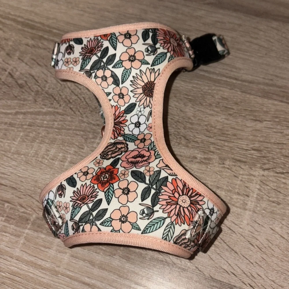 Small Dog Floral Harness